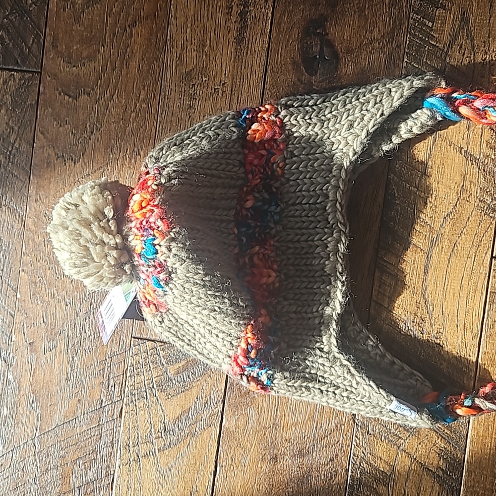 Coal Winter Hat Khaki with multi colors The Sierra